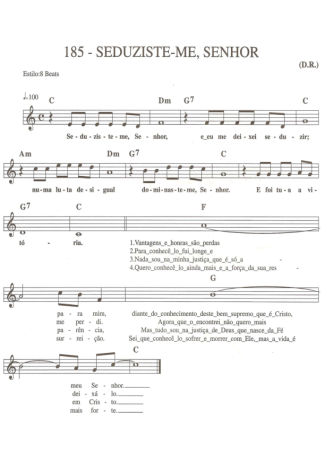 Catholic Church Music (Músicas Católicas)  score for Keyboard