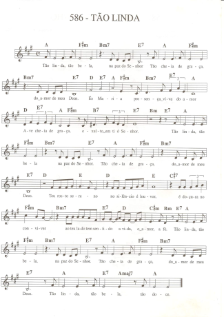 Catholic Church Music (Músicas Católicas)  score for Keyboard