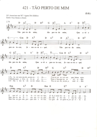 Catholic Church Music (Músicas Católicas)  score for Keyboard