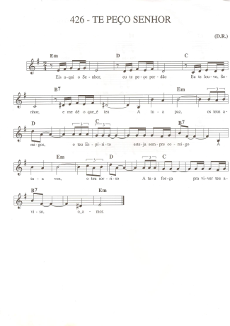 Catholic Church Music (Músicas Católicas)  score for Keyboard