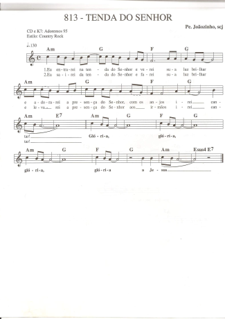 Catholic Church Music (Músicas Católicas)  score for Keyboard