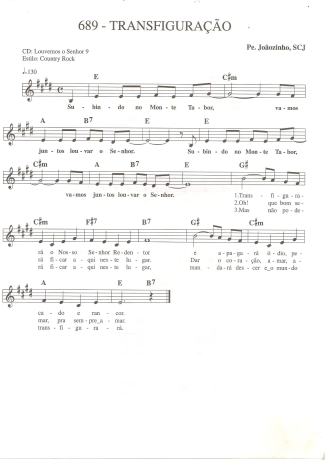 Catholic Church Music (Músicas Católicas)  score for Keyboard