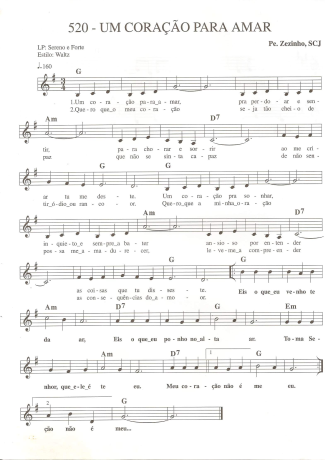 Catholic Church Music (Músicas Católicas)  score for Keyboard