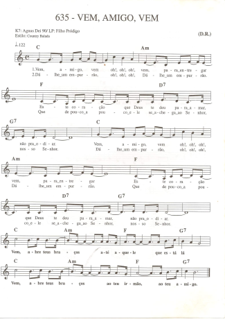 Catholic Church Music (Músicas Católicas)  score for Keyboard