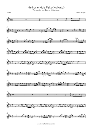 Celina Borges  score for Flute