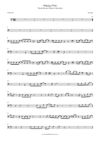 Chicago Happy Man score for Cello