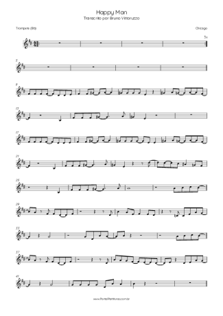 Chicago  score for Trumpet