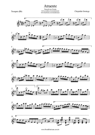 Chiquinha Gonzaga Atraente score for Trumpet