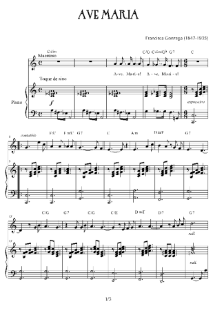 Chiquinha Gonzaga  score for Piano