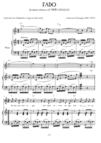 Chiquinha Gonzaga  score for Piano