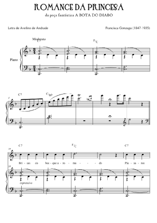 Chiquinha Gonzaga  score for Piano