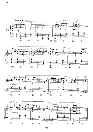 Chopin  score for Piano