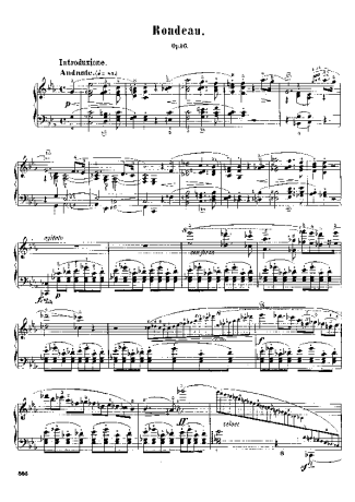 Chopin  score for Piano