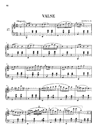 Chopin  score for Piano