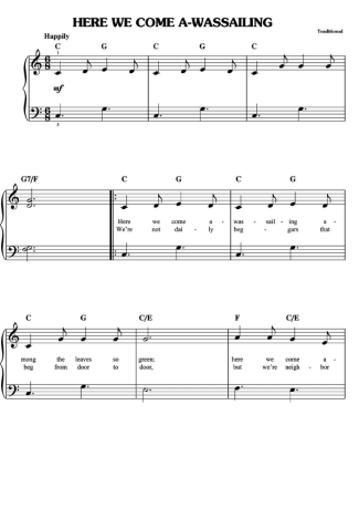 Christmas Songs (Temas Natalinos)  score for Piano