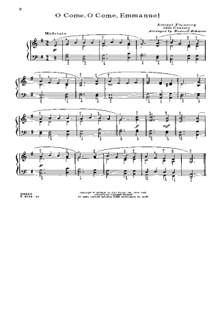 Christmas Songs (Temas Natalinos)  score for Piano