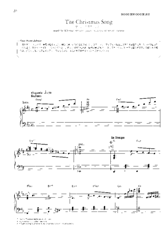 Christmas Songs (Temas Natalinos) The Christmas Song score for Piano