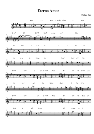 Cídia e Dan  score for Alto Saxophone