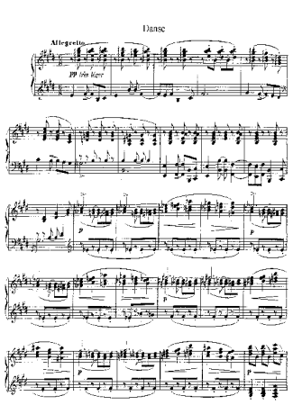 Claude Debussy  score for Piano