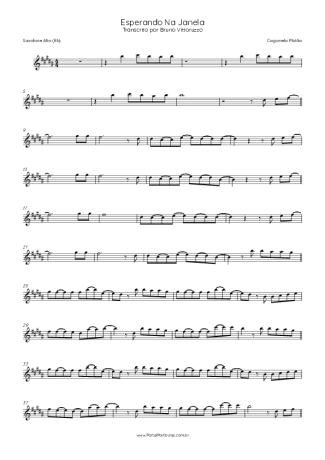 Cogumelo Plutão  score for Alto Saxophone