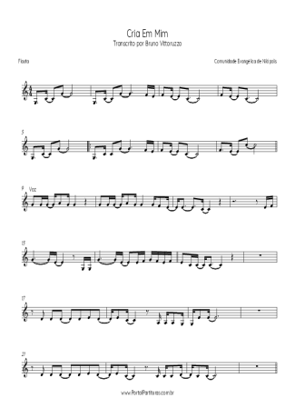 Comunidade Evangélica de Nilópolis  score for Flute