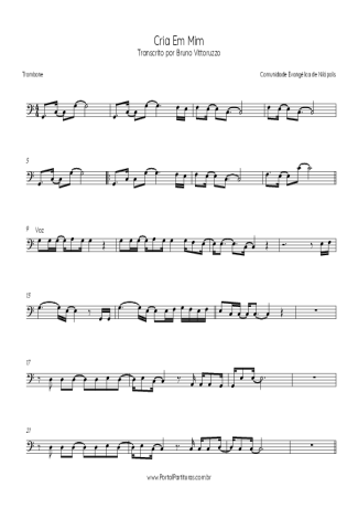 Comunidade Evangélica de Nilópolis  score for Trombone