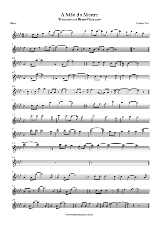 Cristina Mel  score for Flute