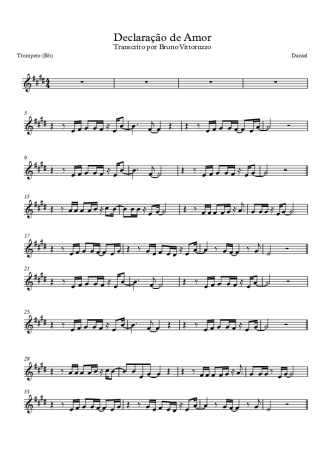 Daniel  score for Trumpet