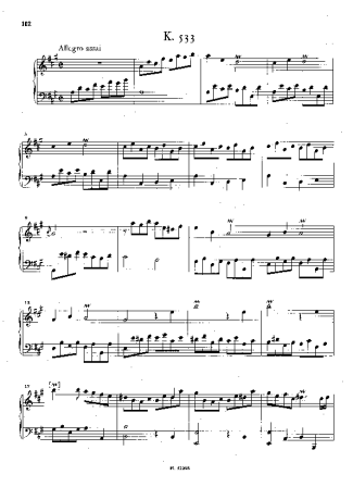 Domenico Scarlatti  score for Piano