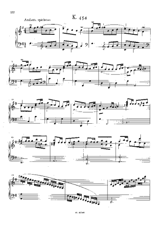 Domenico Scarlatti  score for Piano