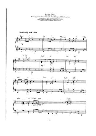 Duke Ellington  score for Piano