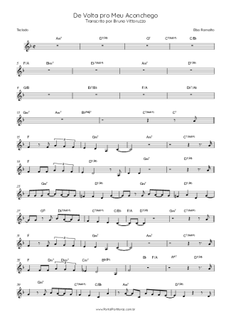 Elba Ramalho  score for Keyboard