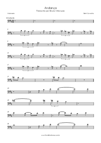 Elis Regina  score for Cello