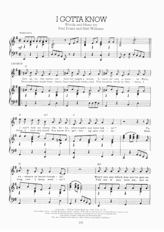 Elvis Presley  score for Piano