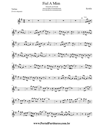 Eyshila  score for Violin