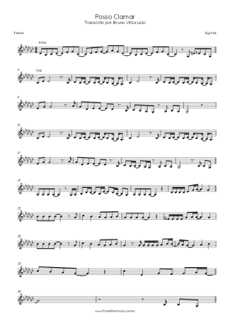 Eyshila Posso Clamar score for Flute