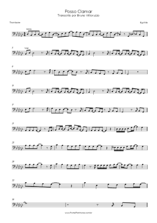 Eyshila Posso Clamar score for Trombone