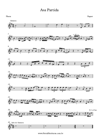 Fagner Asa Partida score for Flute