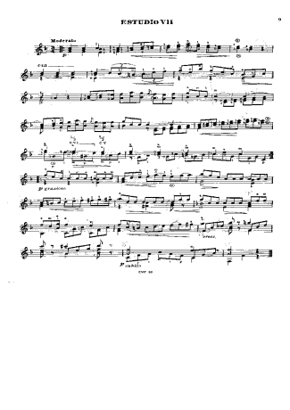 Fernando Sor  score for Acoustic Guitar