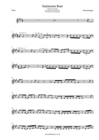 Filosofia Reggae  score for Flute