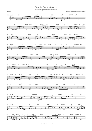 Flavio Venturine  score for Keyboard