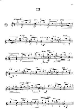 Francisco Tárrega  score for Acoustic Guitar