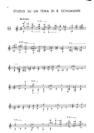 Francisco Tárrega  score for Acoustic Guitar