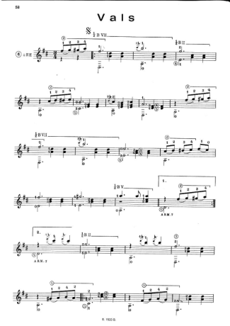 Francisco Tárrega  score for Acoustic Guitar