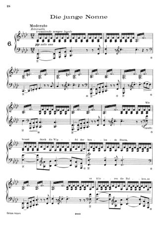 Franz Liszt  score for Piano