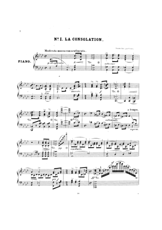 Franz Liszt  score for Piano