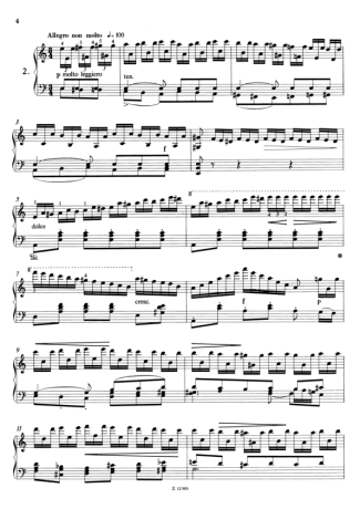 Franz Liszt  score for Piano