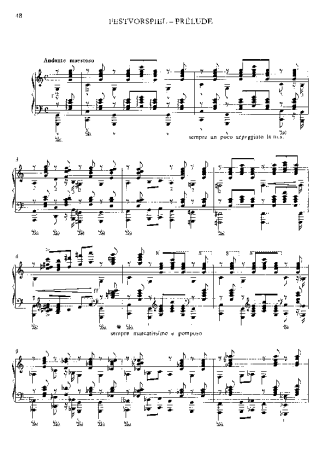 Franz Liszt  score for Piano