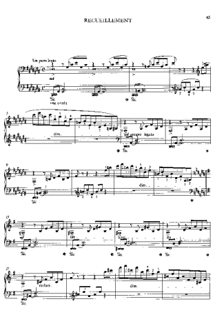 Franz Liszt  score for Piano