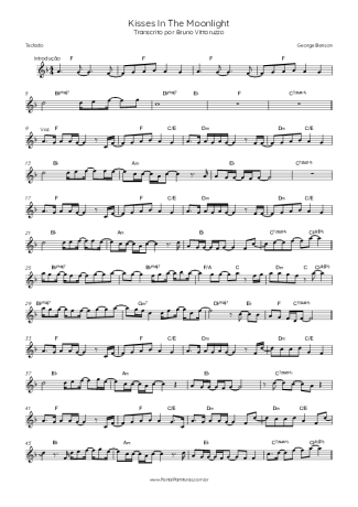 George Benson  score for Keyboard